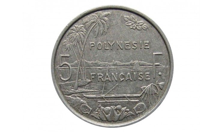 Французская Полинезия 5 франков 1984 г.