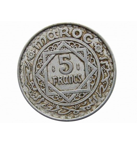 Марокко 5 франков 1951 (1370) г.
