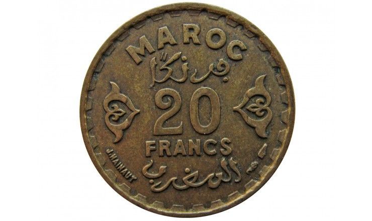 Марокко 20 франков 1952 (1371) г.