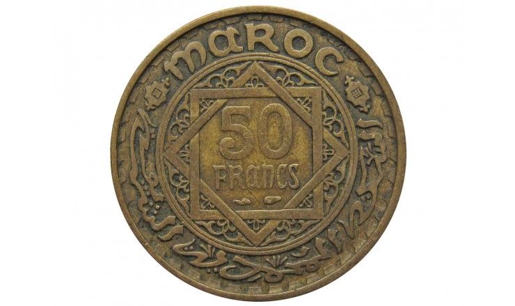 Марокко 50 франков 1952 (1371) г.