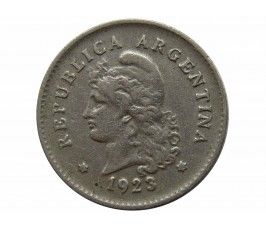 Аргентина 10 сентаво 1923 г.