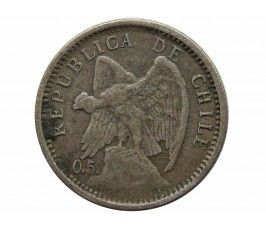 Чили 10 сентаво 1907 г.