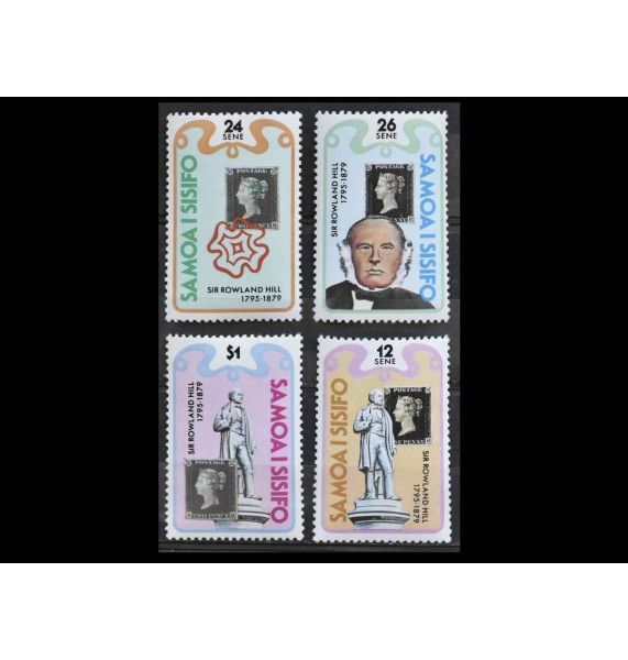Самоа и Сисифо 1979 г. "100-я годовщина со дня смерти Роуленда Хилла"