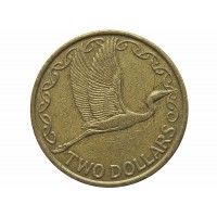 Новая Зеландия 2 доллара 1990 г.