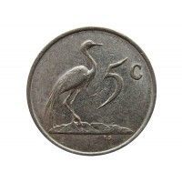 Южная Африка 5 центов 1986 г.