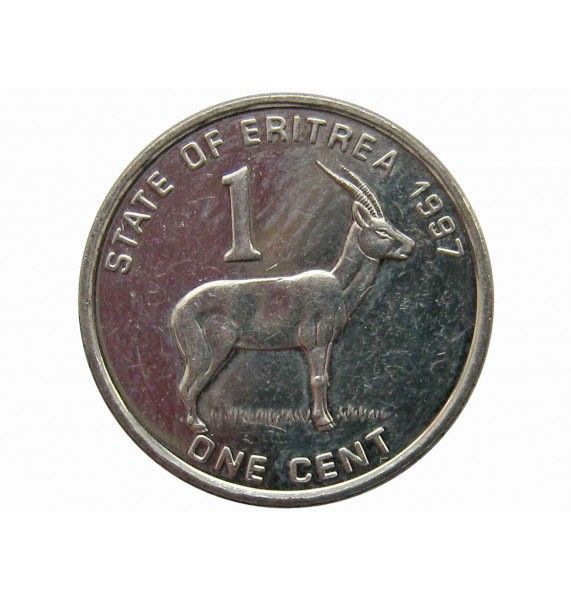 Эритрея 1 цент 1997 г.
