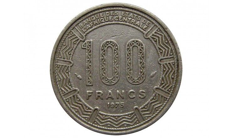 Габон 100 франков 1975 г.