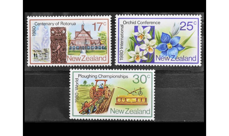 Новая Зеландия 1980 г. "Юбилеи и события"