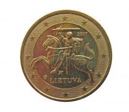 Литва 10 евро центов 2017 г.