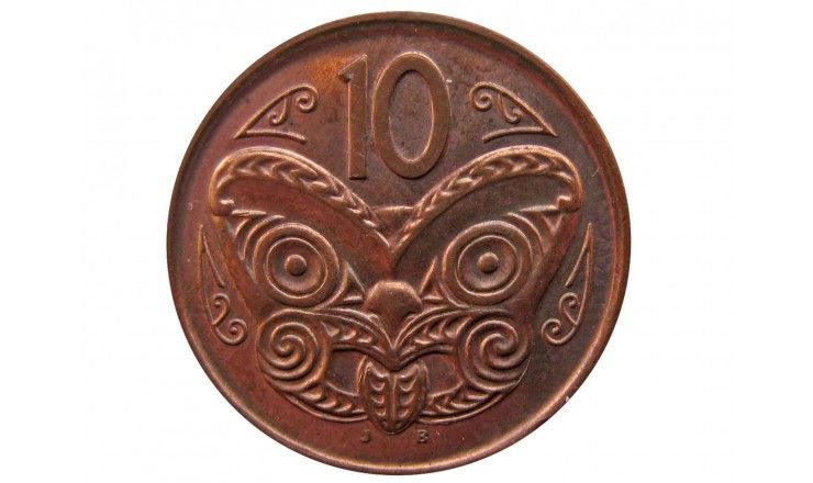 Новая Зеландия 10 центов 2006 г.