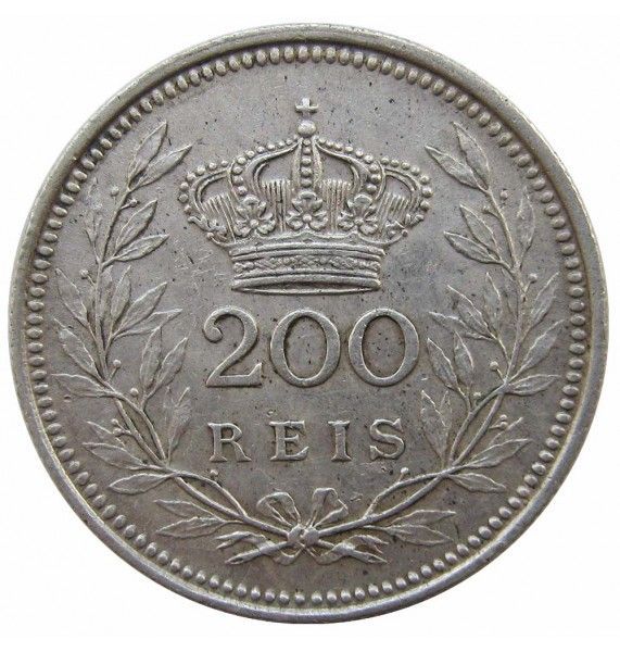 Португалия 200 рейс 1909 г.