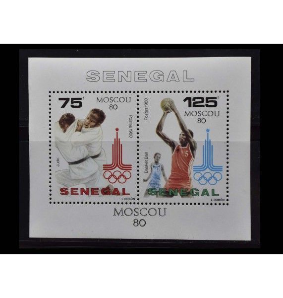 Сенегал 1980 г. "Летние Олимпийские игры, Москва"
