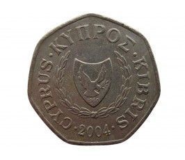 Кипр 50 центов 2004 г.