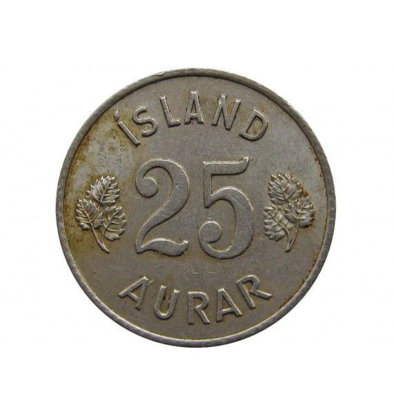 Исландия 25 аурар 1959 г.