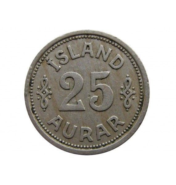 Исландия 25 аурар 1940 г.