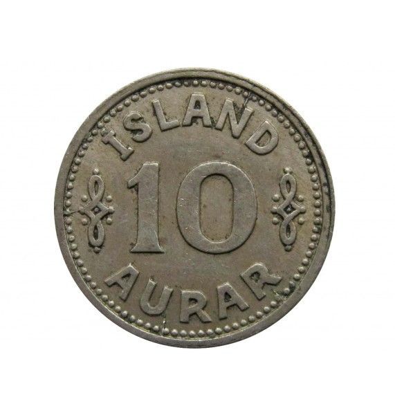 Исландия 10 аурар 1940 г.