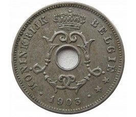 Бельгия 10 сантимов 1903 г. (Belgie)