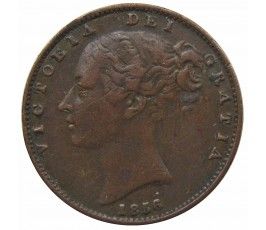 Великобритания 1 фартинг 1856 г.
