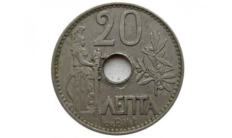 Греция 20 лепта 1912 г.