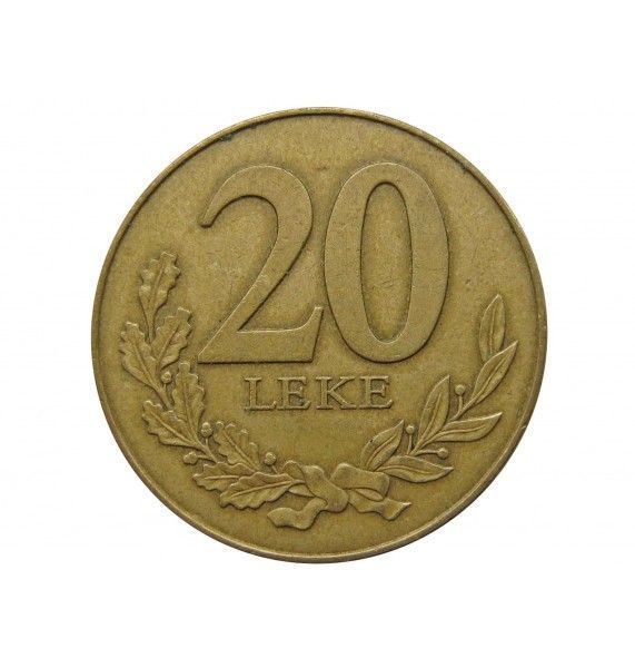 Албания 20 лек 2000 г.