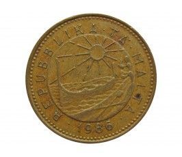 Мальта 1 цент 1986 г.
