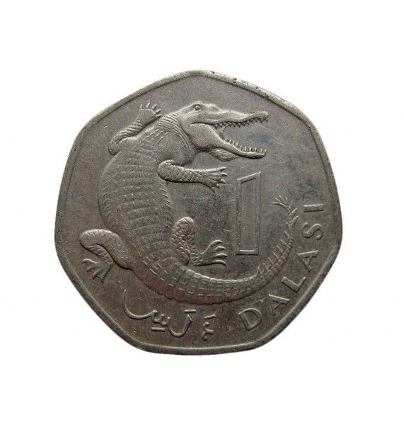 Гамбия 1 даласи 1998 г.