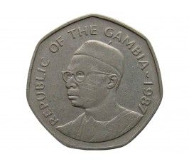 Гамбия 1 даласи 1987 г.