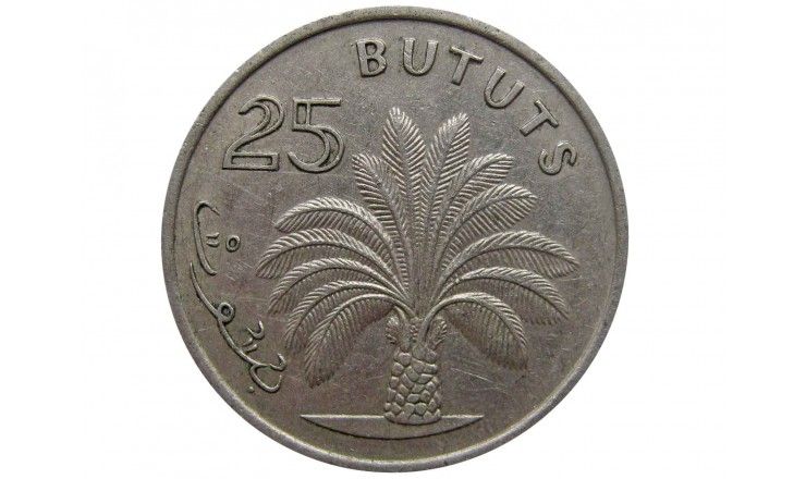 Гамбия 25 бутут 1971 г.