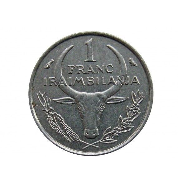 Мадагаскар 1 франк 1965 г.