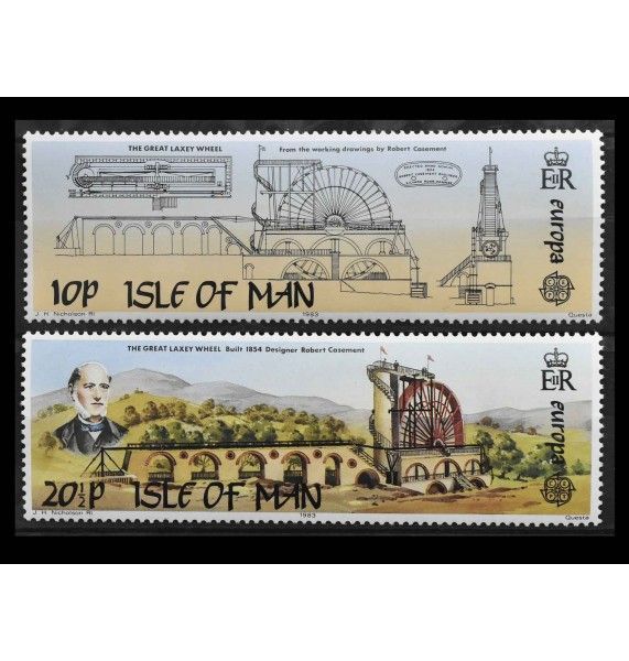 Остров Мэн 1983 г. "Европа: Великие достижения"