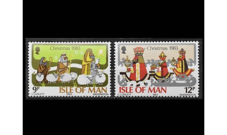 Остров Мэн 1983 г. "Рождество"