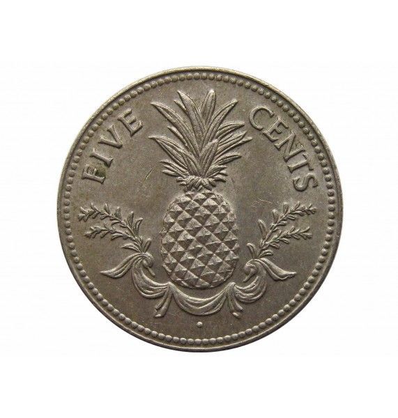 Багамы 5 центов 1975 г.