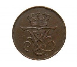 Дания 5 эре 1907 г.