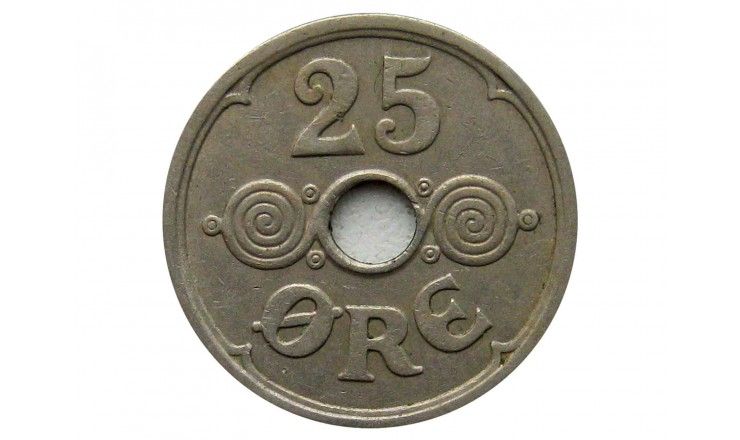 Дания 25 эре 1934 г.