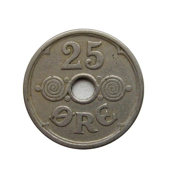 Дания 25 эре 1924 г.