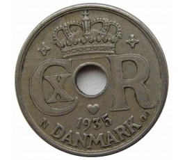 Дания 10 эре 1935 г. Дания 10 эре 1935 г.