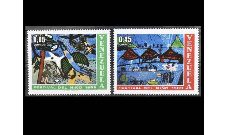 Венесуэла 1969 г. "День защиты детей"