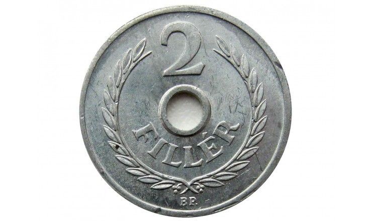 Венгрия 2 филлера 1963 г.
