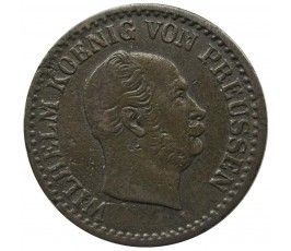 Пруссия 1 грош 1870 г. A