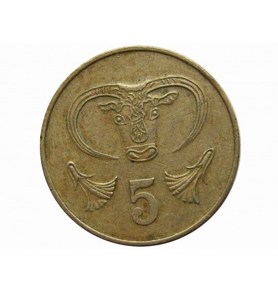Кипр 5 центов 1983 г.