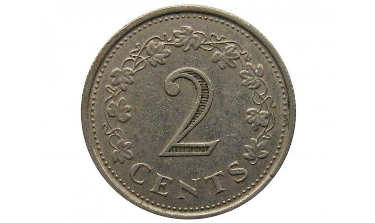 Мальта 2 цента 1972 г.