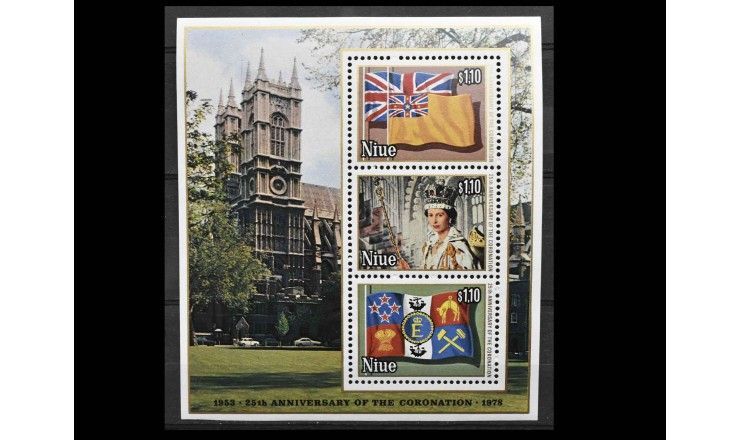 Ниуэ 1978 г. "25-летие коронации королевы Елизаветы II"