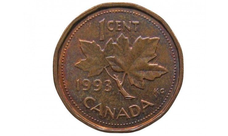 Канада 1 цент 1993 г.