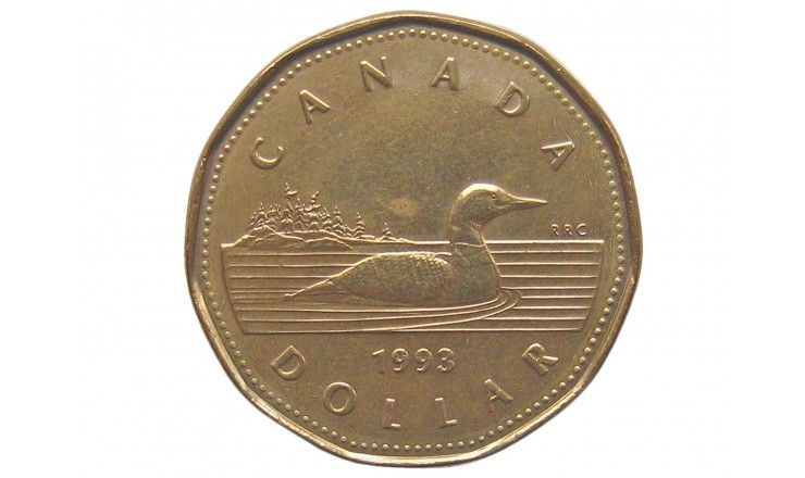 Канада 1 доллар 1993 г.
