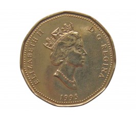 Канада 1 доллар 1995 г. (Памятник миротворческим силам)