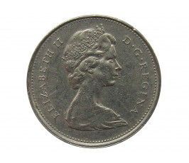 Канада 25 центов 1975 г.