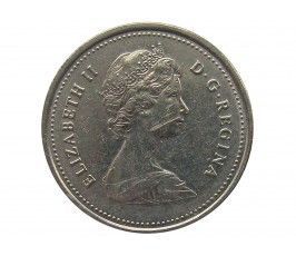 Канада 25 центов 1984 г.