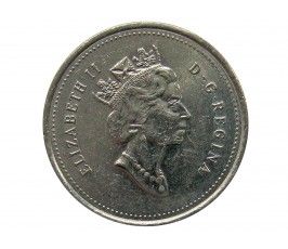 Канада 25 центов 1996 г.