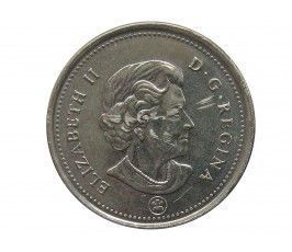 Канада 25 центов 2007 г.