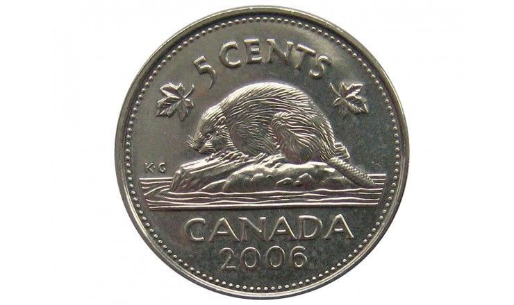 Канада 5 центов 2006 г. 